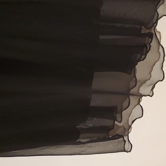 Silky Dress plus Slip with Sparkle Rhinestones NWT - Picture 2 of 6